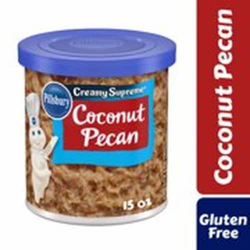 Pillsbury Coconut Pecan Frosting Perspective: back