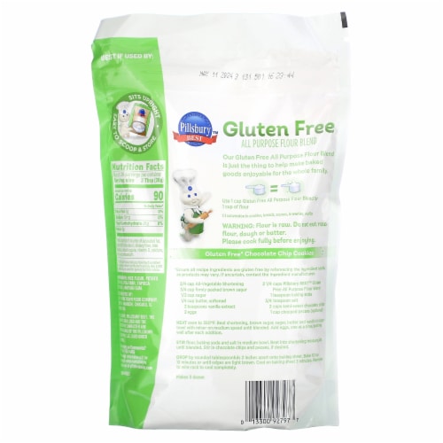 Pillsbury Best Gluten Free All Purpose Flour Blend Perspective: back