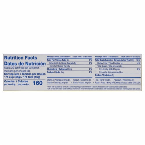 Adolphus® Long Grain White Rice Perspective: back