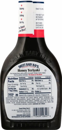 Sweet Baby Ray's® Honey Teriyaki Marinade Perspective: back