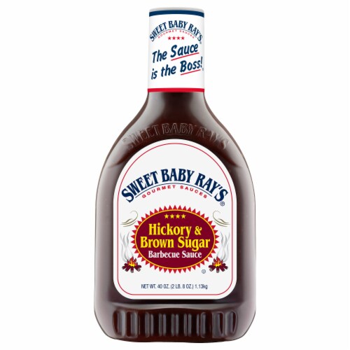 Sweet Baby Ray's Hickory & Brown Sugar Barbecue Sauce Perspective: back