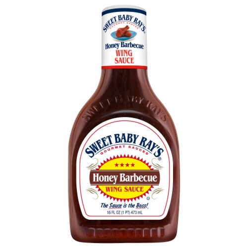 Sweet Baby Ray's Honey Barbecue Wing Sauce Perspective: back