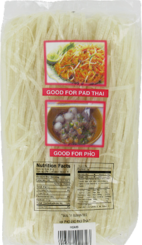 Butterfly Brand Pad Thai Noodle Perspective: back