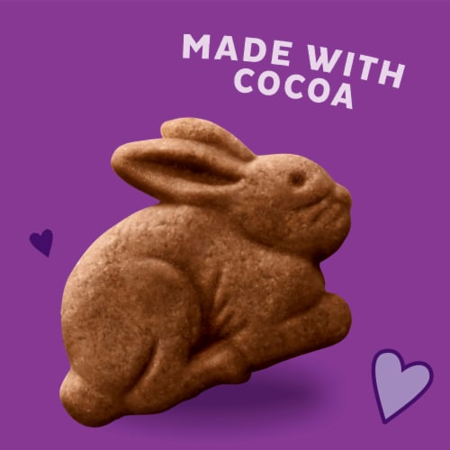 Annie's Organic Chocolate Bunny Graham Snacks Perspective: back