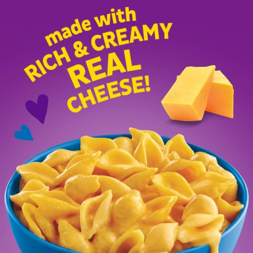 Annie’s Classic Organic Cheddar Shells Deluxe Mac N Cheese Macaroni and Cheese Dinner Perspective: back