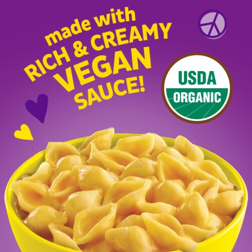 Annie's Deluxe Vegan Mac and Cheddar Shells Perspective: back