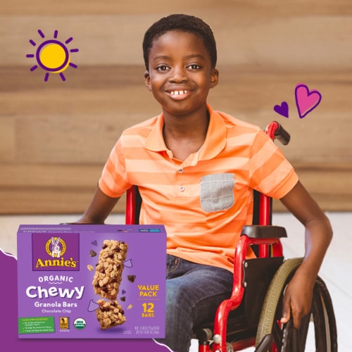 Annie's™ Organic Value Pack Chocolate Chip Chewy Granola Bars Perspective: back