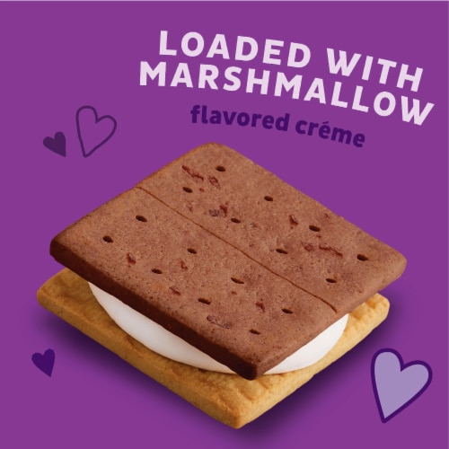 Annie's Organic S'more Graham Sandwich Cookies Perspective: back