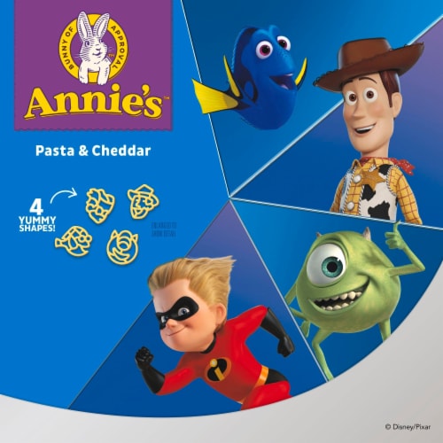 Annie's Disney Pixar Pasta and Cheddar Macaroni and Cheese Perspective: back