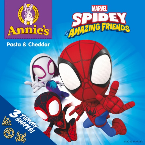 Annie's™ Marvel Spidey and His Amazing Friends Pasta & Cheddar Mac N Cheese Perspective: back