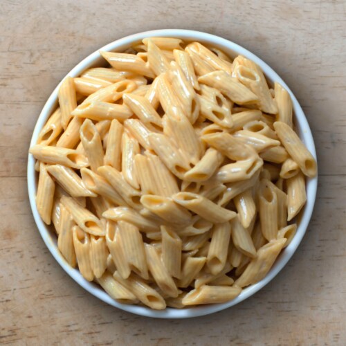 Annie’s Four Cheese Penne Macaroni and Cheese Dinner with Organic Pasta Perspective: back