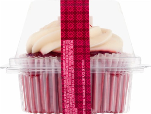 Just Desserts Red Velvet Cupcake Perspective: back