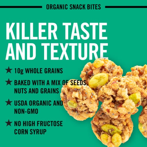Dave's Killer Bread Epic Everything Organic Snack Bites, Everything Flavor Organic Snacks, 7.2 oz Perspective: back