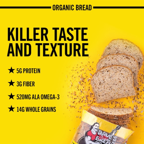 Dave's Killer Bread Organic Good Seed Whole Grain Bread Perspective: back