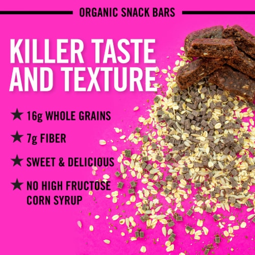 Dave's Killer Bread Cocoa Brownie Blitz Organic Snack Bars Perspective: back
