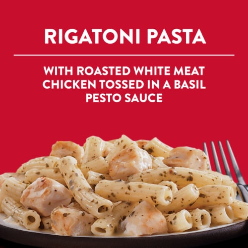 Stouffer's Rigatoni with Chicken & Pesto Frozen Meal Perspective: back