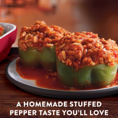 Stouffer’s Stuffed Pepper Frozen Dinner Perspective: back