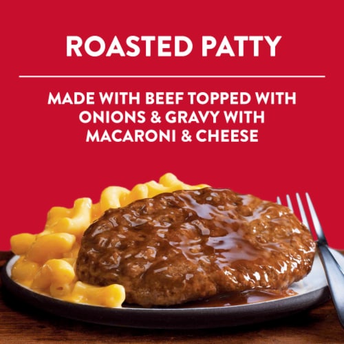 Stouffer's Salisbury Steak Individual Frozen Meal Perspective: back
