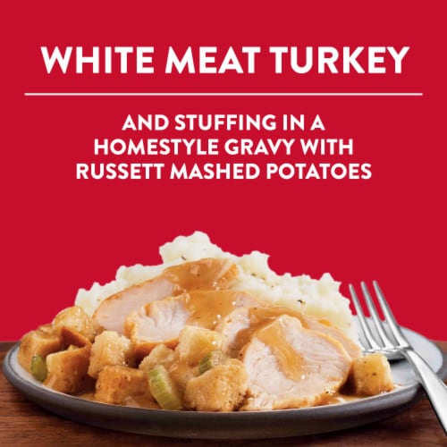 Stouffer's® Roast Turkey Frozen Meal Perspective: back