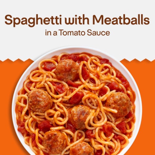 Lean Cuisine® Favorites Spaghetti With Meatballs Frozen Meal Perspective: back