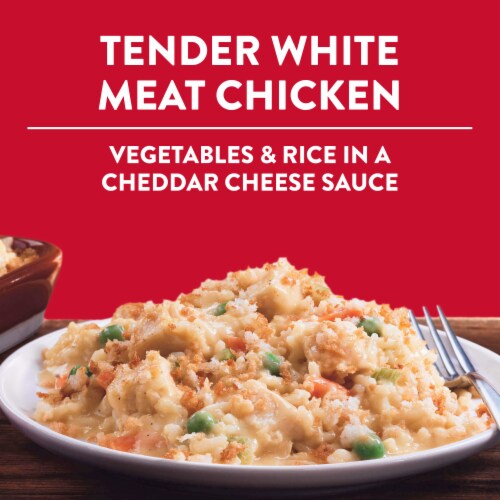 Stouffer's Large Size Grandma's Chicken & Vegetable Rice Bake Frozen Meal Perspective: back
