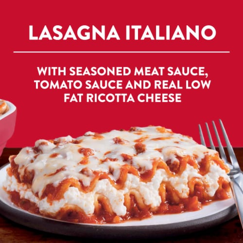 Stouffer's® Family Size Lasagna Italiano Frozen Meal Perspective: back