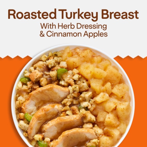Lean Cuisine Features Roasted Turkey Breast Frozen Meal Perspective: back
