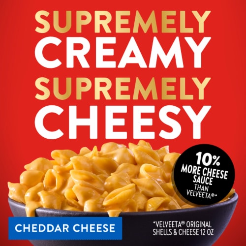 Stouffer’s Supreme Shells and Cheese Cheddar Cheese Boxed Mac & Cheese Dinner Kit Perspective: back