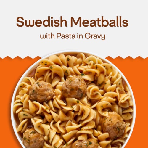 Lean Cuisine Favorites Swedish Meatballs Frozen Meal Perspective: back