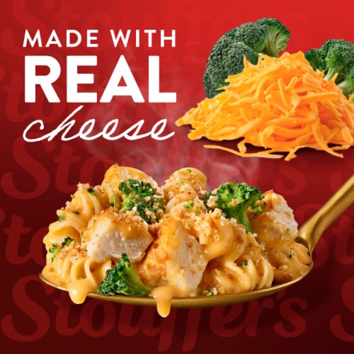 Stouffer's Family Size Chicken & Broccoli Pasta Bake Frozen Meal Perspective: back