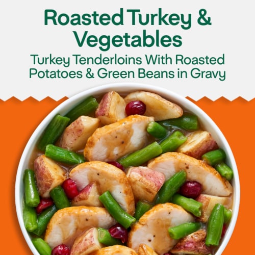 Lean Cuisine Bowls Roasted Turkey and Vegetables Frozen Meal Perspective: back