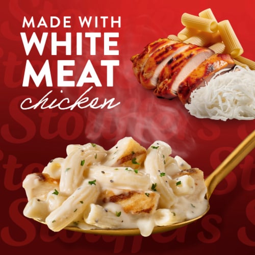 Stouffer's Large Family Size Chicken Alfredo Frozen Meal Perspective: back