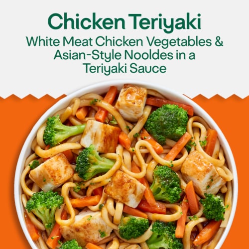 Lean Cuisine® Bowls Chicken Teriyaki Frozen Meal Perspective: back