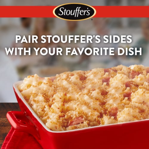 Stouffer's Cheddar Bacon Potatoes Frozen Side Dish Perspective: back