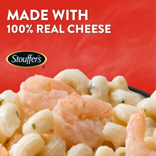 Stouffer's Mac-Fulls Creamy Garlic Shrimp Mac & Cheese Bowl Perspective: back