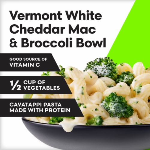 Life Cuisine Frozen Meal Vermont White Cheddar Broccoli Perspective: back