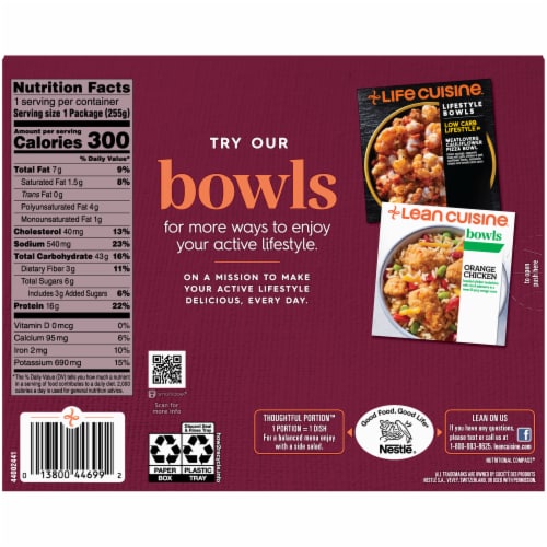 Lean Cuisine® Features Parmesan Crusted Fish Frozen Meal Perspective: back