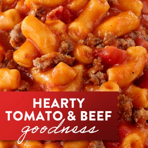 Stouffer's Macaroni and Beef Frozen Meal Perspective: back