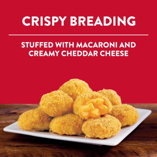 Stouffer's Mac & Cheese Bites Frozen Appetizer Perspective: back