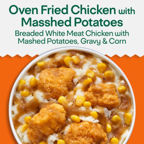 Lean Cuisine® Bowls Oven Fried Chicken with Mashed Potatoes Frozen Meal Perspective: back