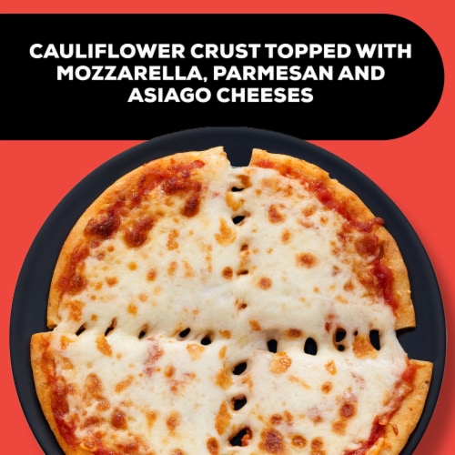 Life Cuisine™ Cauliflower Crust Three Cheese Single Serve Frozen Pizza Perspective: back