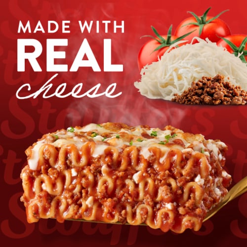 Stouffer's Family Size Lasagna with Meat & Sauce Frozen Meal Perspective: back