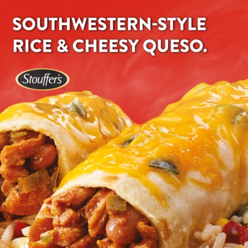 Stouffer's Family Size Chicken Enchiladas Frozen Meal Perspective: back