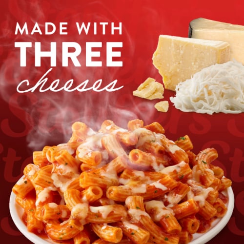 Stouffer’s Three Cheese Pasta Single Serve Frozen Rigatoni Pasta Easy Meals Perspective: back