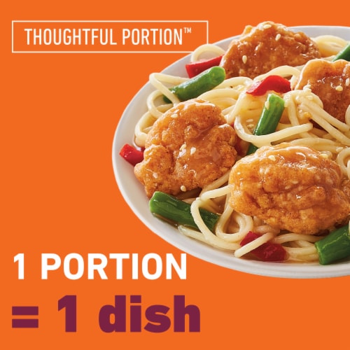 Lean Cuisine® Features Sesame Chicken Frozen Meal Perspective: back