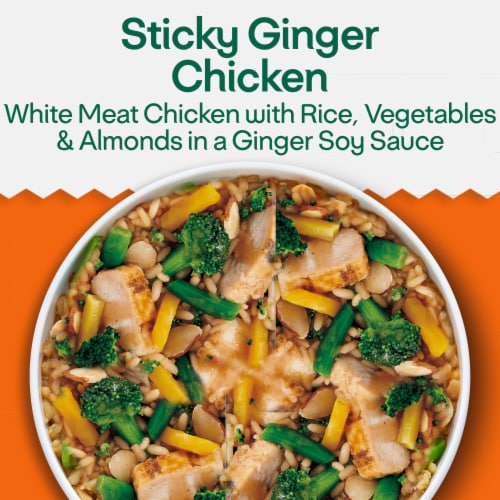 Lean Cuisine® Bowls Sticky Ginger Chicken Frozen Meal Perspective: back
