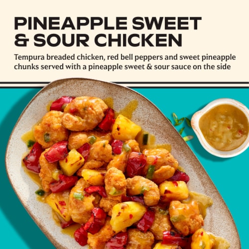 Mings Pineapple Sweet & Sour Chicken Perspective: back