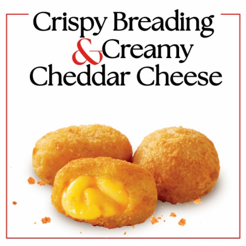 Stouffer's Host & Platter Classic Mac & Cheese Bites Try in Your Air Fryer Frozen Mac & Cheese Balls Perspective: back