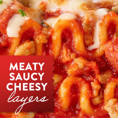 Stouffer's Meat Lovers Lasagna Frozen Meal Perspective: back