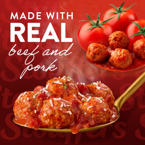 Stouffer’s Italian Style Tomato Sauce & Meatballs Family Size Frozen Meatballs Perspective: back